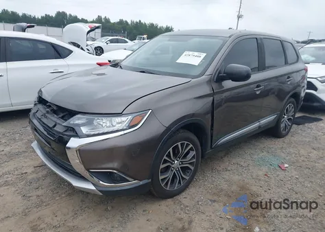 2017 Mitsubishi Outlander Es из США, поврежденный, VIN JA4AZ2A35HZ049971